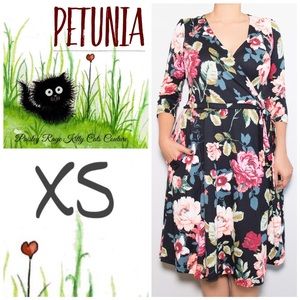 Classic Wrap Dress, by Paisley Raye. XS.